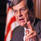 Above: Sen. Trent Lott (R-MS) speaks to reporters about Monica Lewinsky's Senate-ordered re-fellating of the president.
